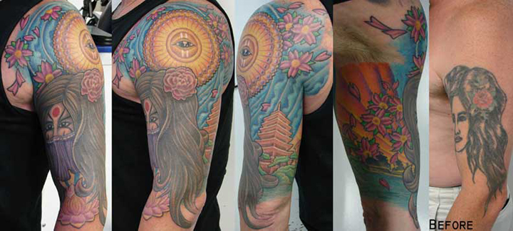 cover up tattoo in virginia Studio Evolve Tattoo