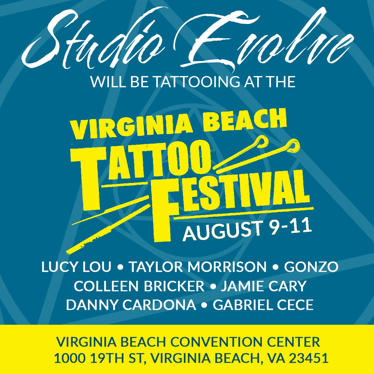 VA Beach Tattoo Festival Studio Evolve Tattoo